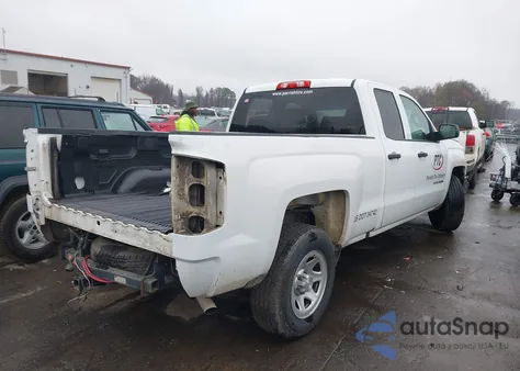 2018 Chevrolet Silverado 1500 Wt z USA, uszkodzony, nr VIN 1GCRCNEC4JZ348055